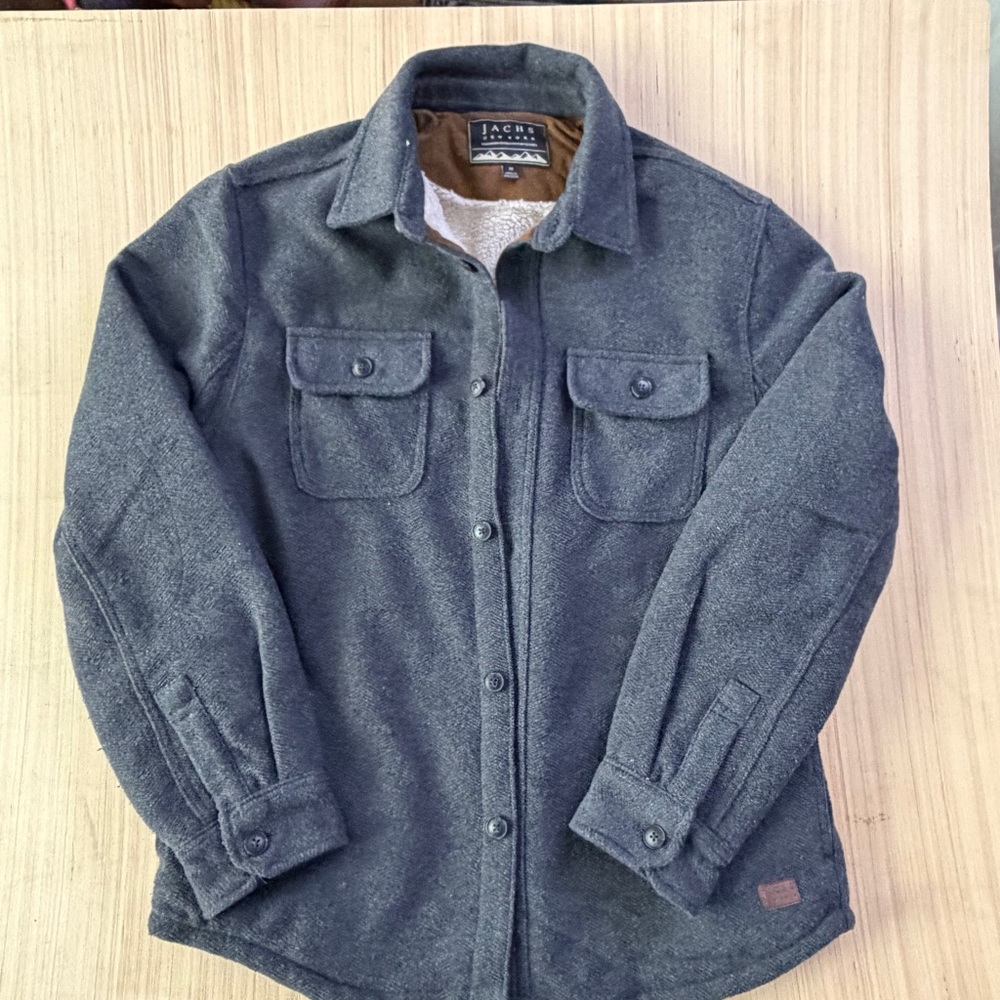 Jachs Gray‎ and Brown Jacket